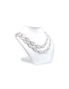 Collier contemporain en argent 800 - 3