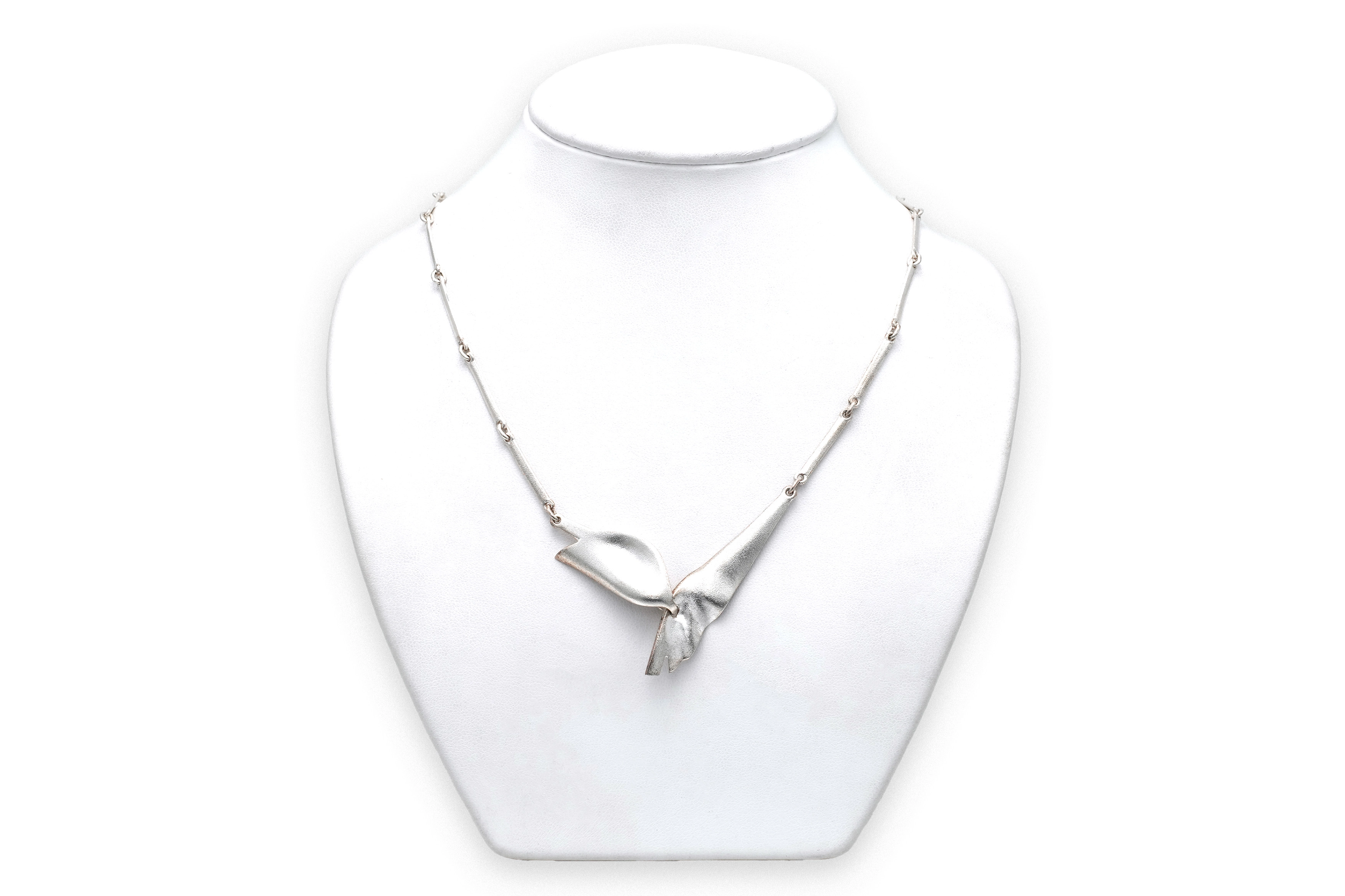 Collier Années 70 Lapponia en argent 925 - 4