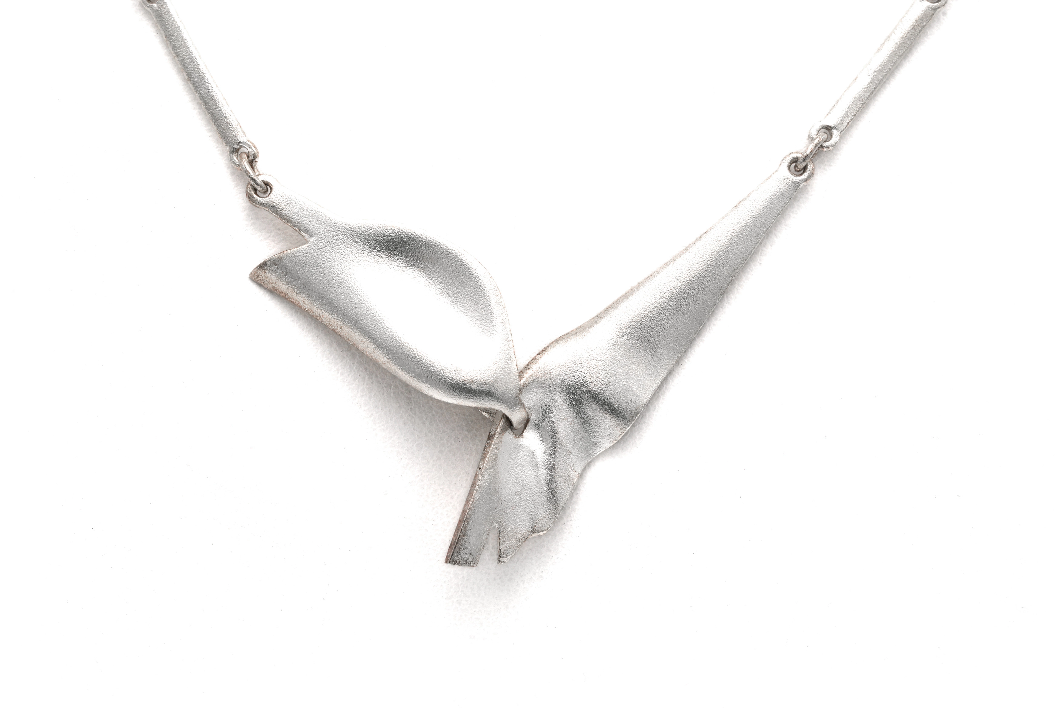 Collier Années 70 Lapponia en argent 925 - 5