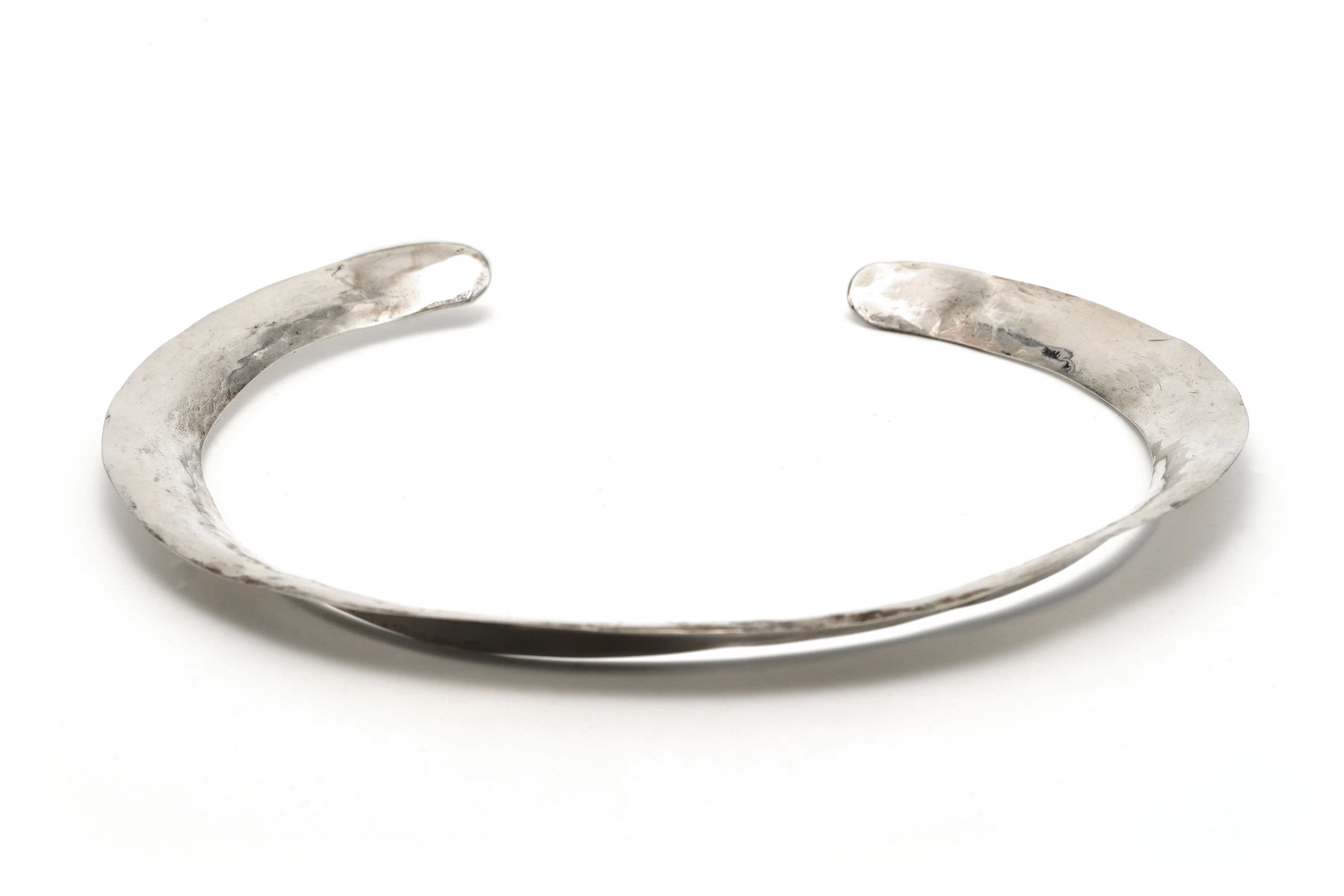 Collier contemporain en argent - 2