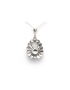 Pendentif Art Déco en argent 835 serti des marcassites - 4