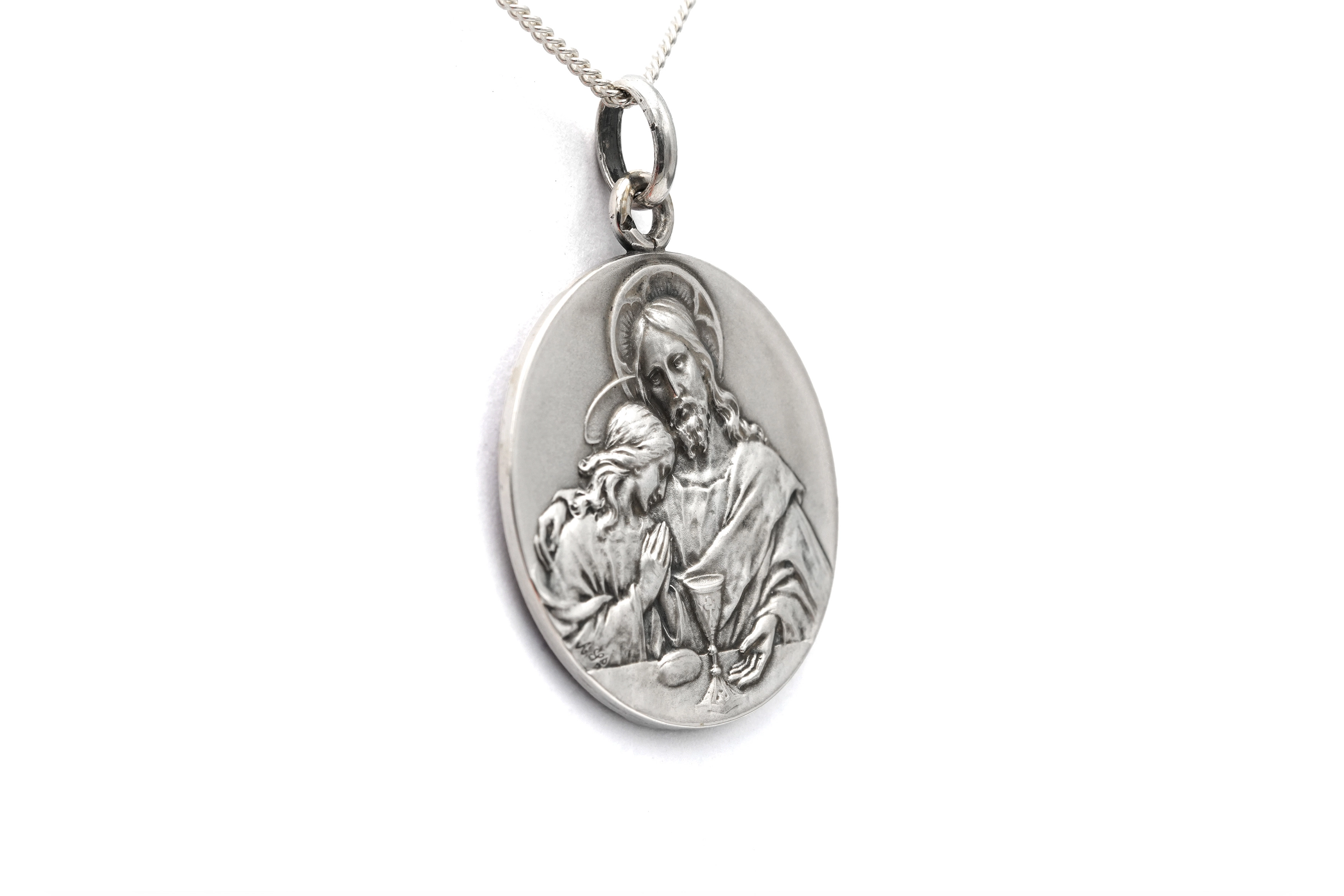 Pendentif Art Déco en argent - 1