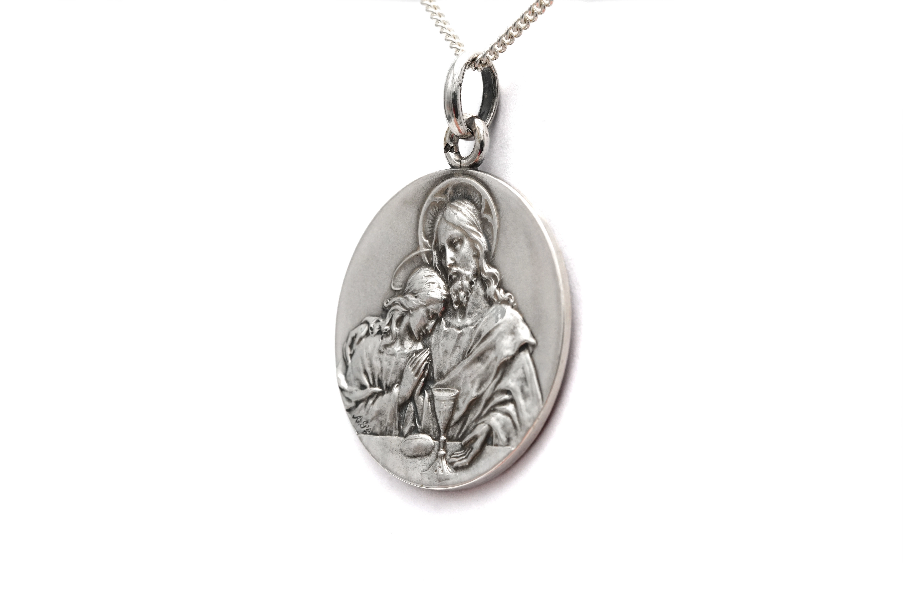 Pendentif Art Déco en argent - 3