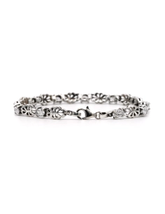 Bracelet contemporain en argent 925 serti de zirconiums - 4