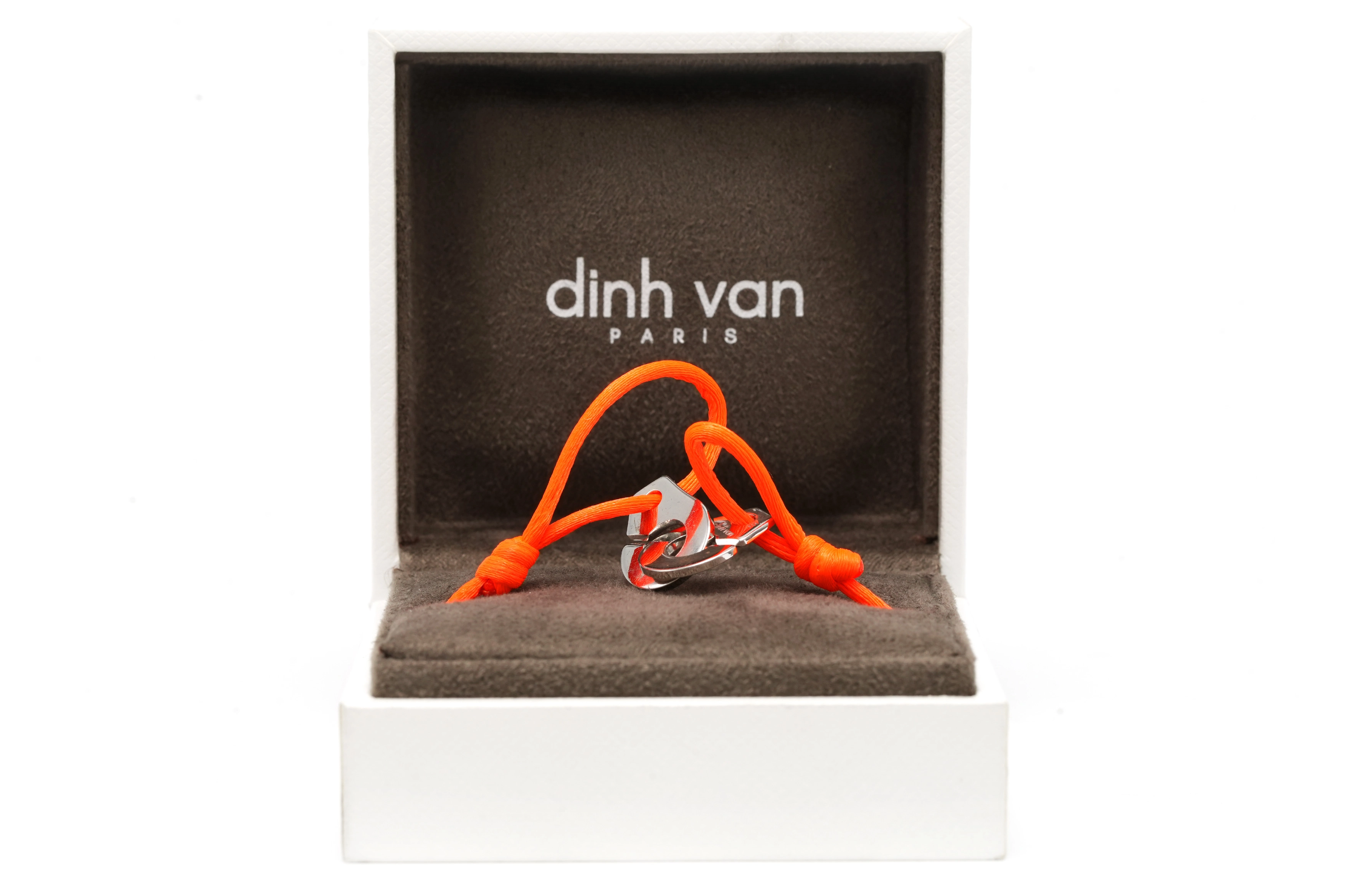 Bracelet Dinh Van contemporain en argent 925 - 1