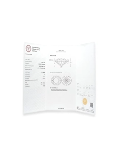 Diamant rond taille "brillant" certifié IGI 1.11 carats - E - VVS2 - 4