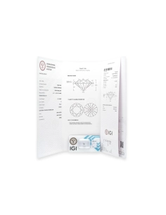 Diamant rond taille "brillant" certifié IGI 1.11 carats - E - VVS2 - 6