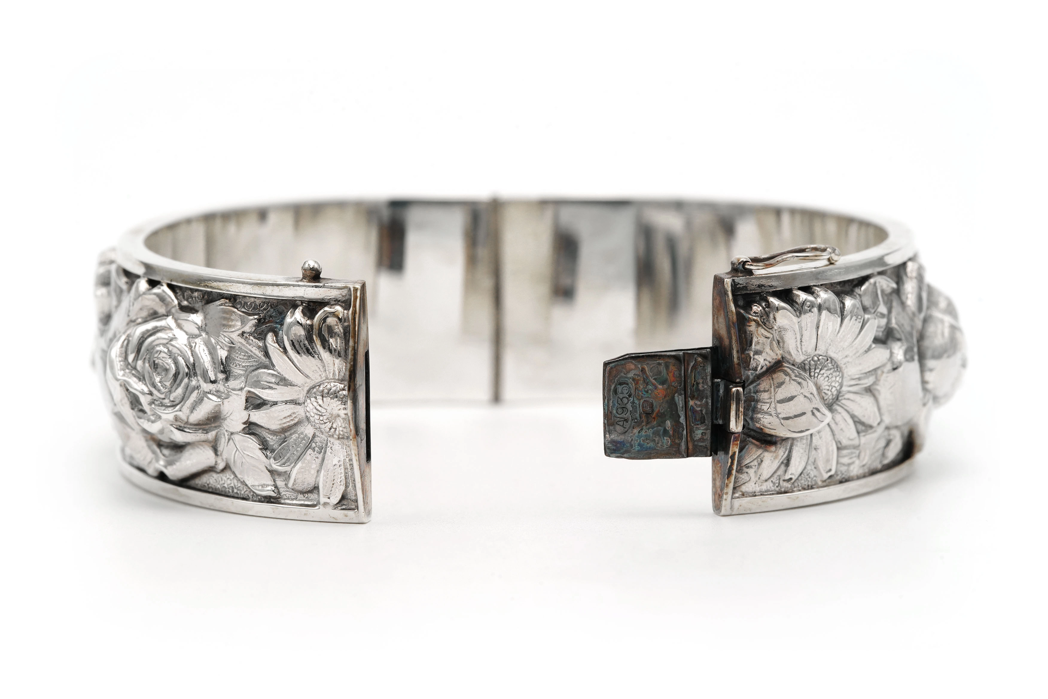 Bracelet Art Nouveau en argent 935 - 7