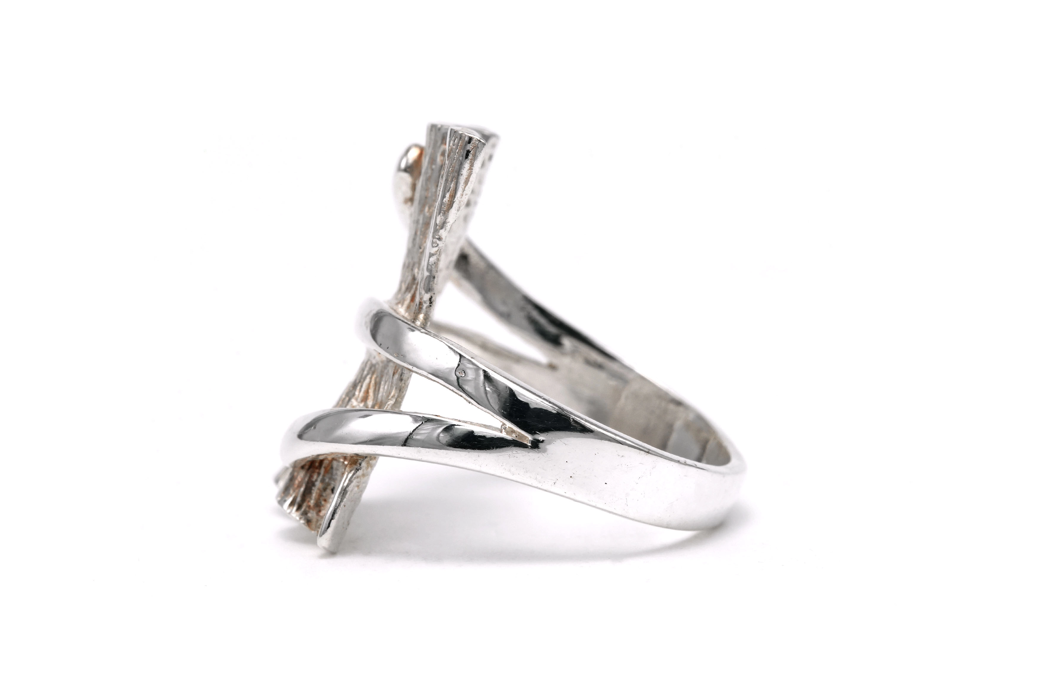 Bague contemporaine en argent 925 - - 3