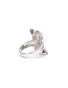 Bague contemporaine en argent 925 - - 5