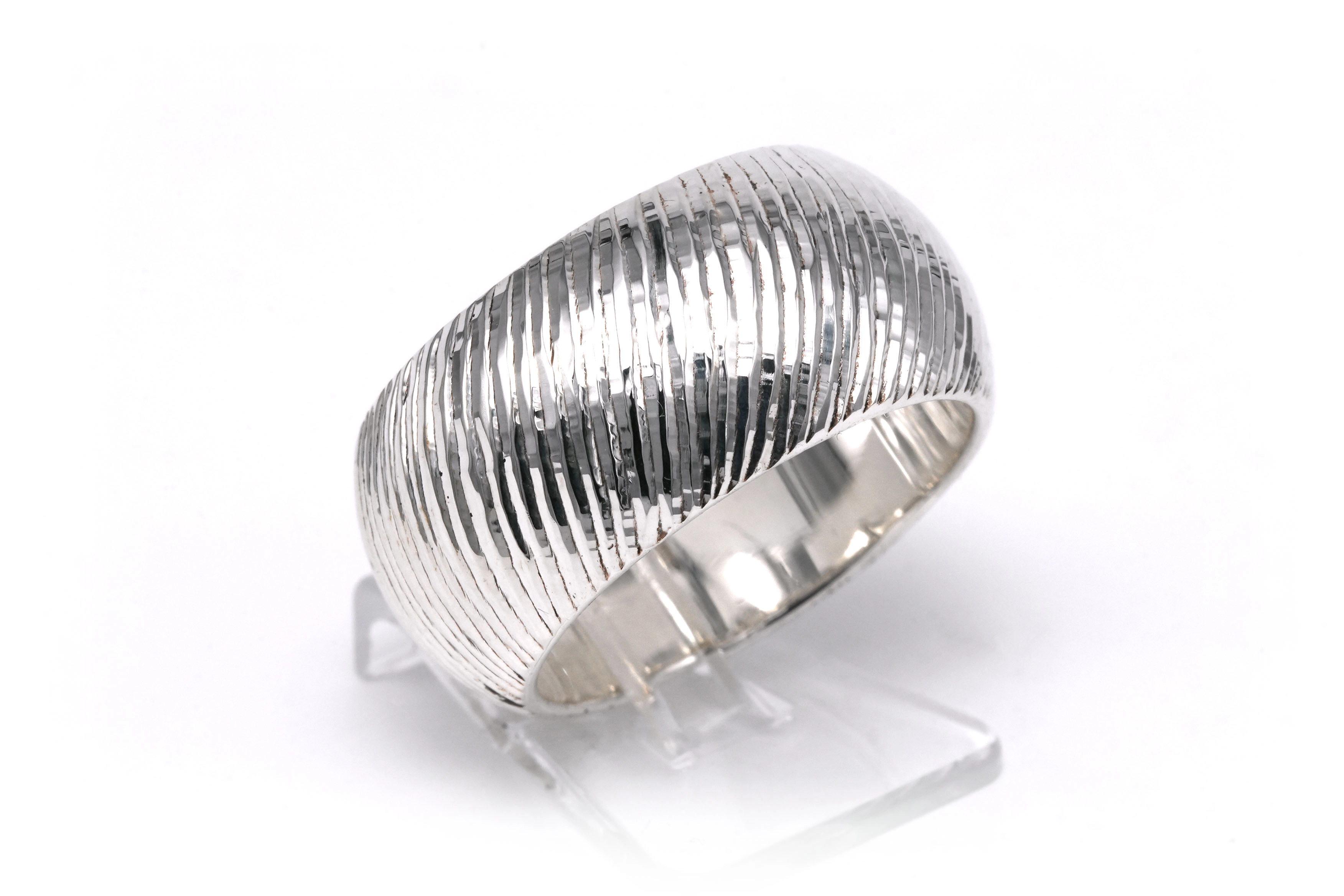 Bague contemporaine en argent 925 - - 6