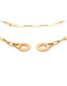 Collier Dinh Van - Menottes XL contemporain en or jaune 18 carats - 1