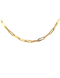 Collier Dinh Van - Menottes XL contemporain en or jaune 18 carats - 2