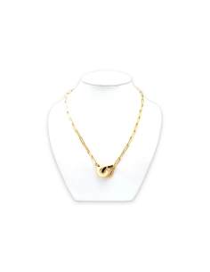 Collier Dinh Van - Menottes XL contemporain en or jaune 18 carats - 6