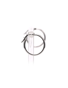 Boucles d'oreilles contemporaines en or blanc 18 carats - 5