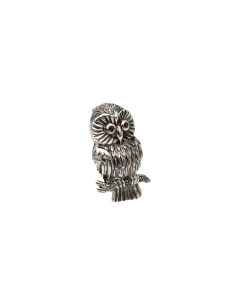 Broche contemporaine en argent 925 sertie de grenats - 5