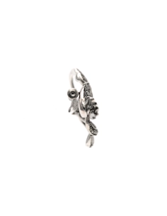 Broche Art Déco en argent 835 sertie de marcassites - 5