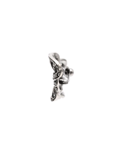 Broche Art Déco en argent 835 sertie de marcassites - 3
