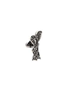 Broche Art Déco en argent 835 sertie de marcassites - 5