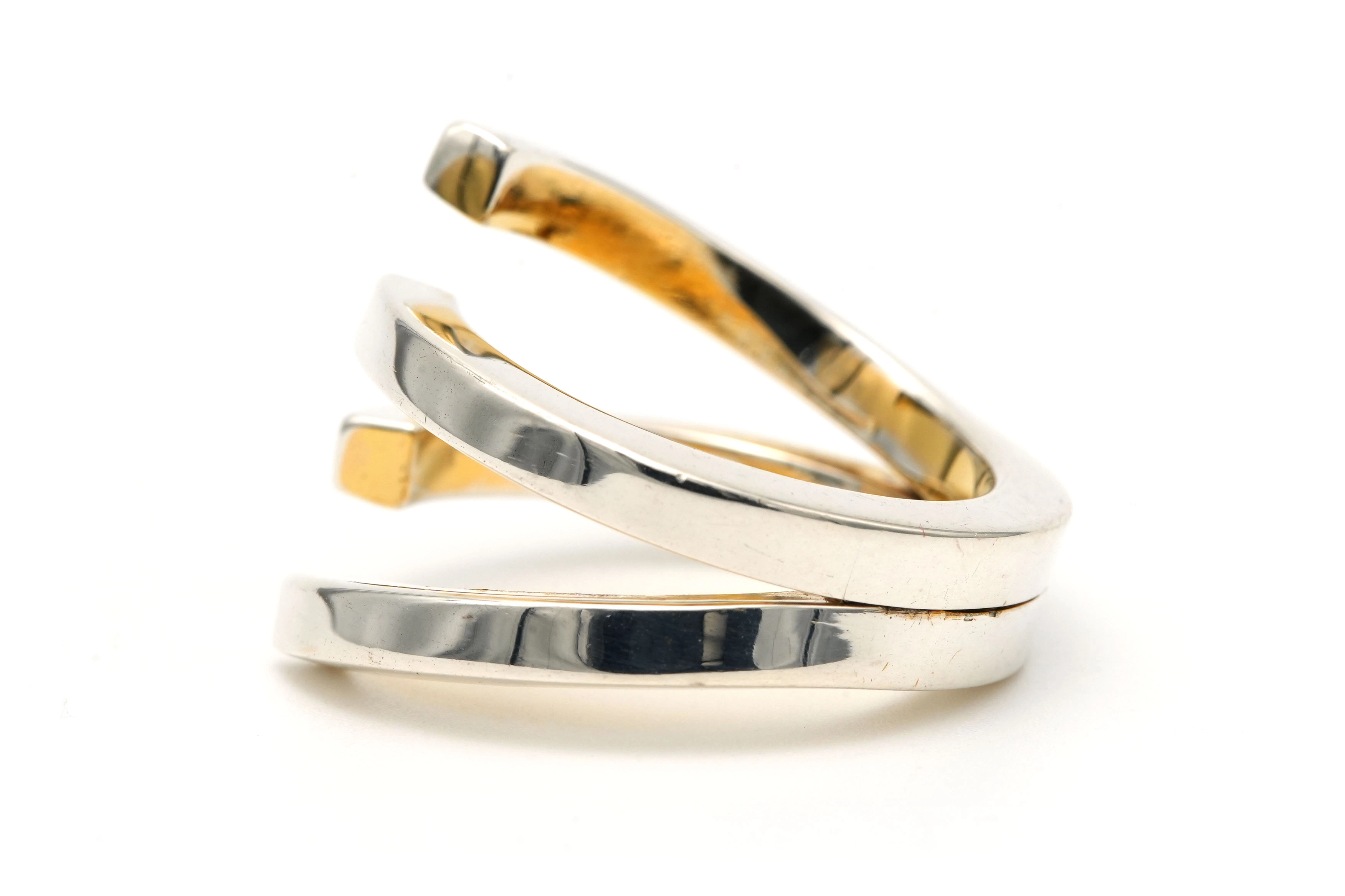 Bague contemporaine en argent 925 - - 3