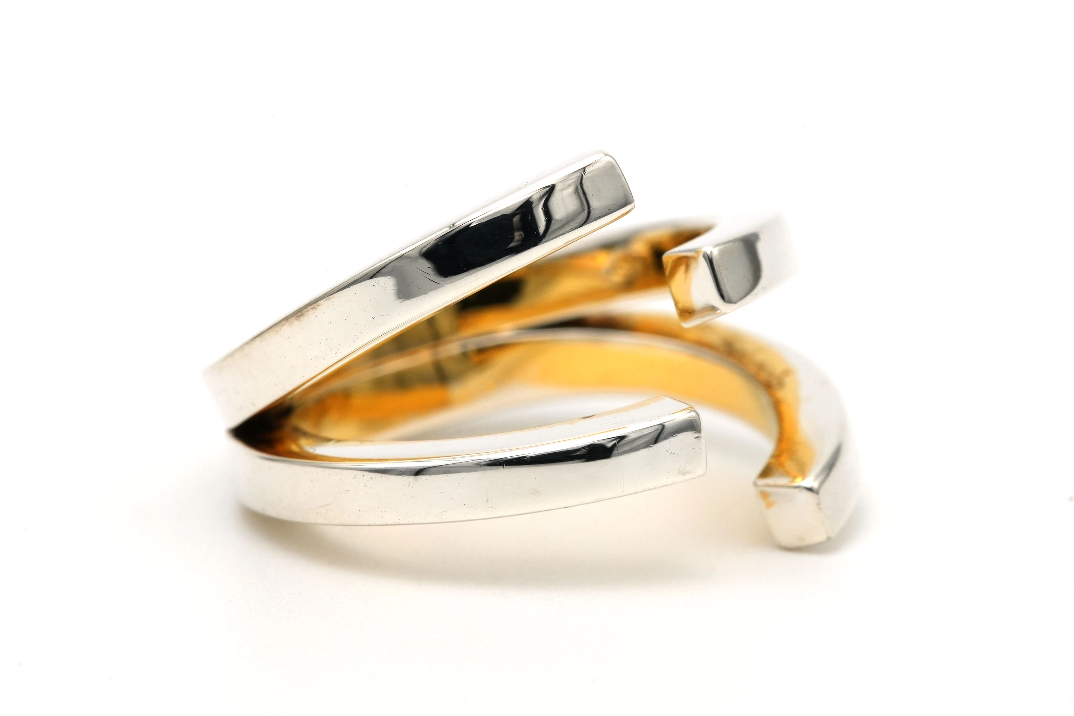 Bague contemporaine en argent 925 - - 6