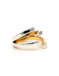 Bague contemporaine en argent 925 - - 6
