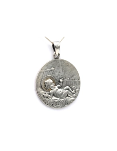 Pendentif Art Déco en argent - 2