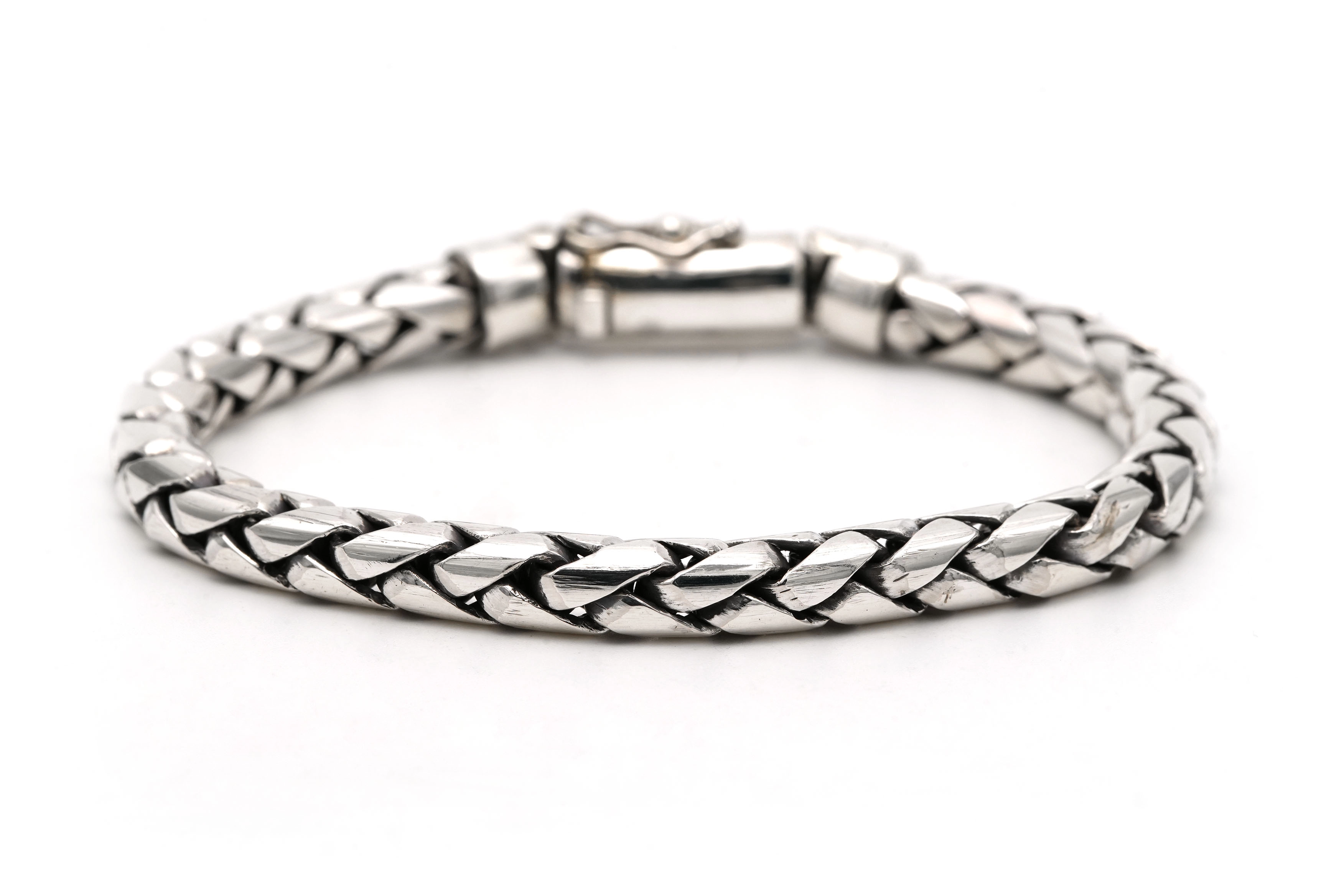 Bracelet contemporain en argent 925 - - 1