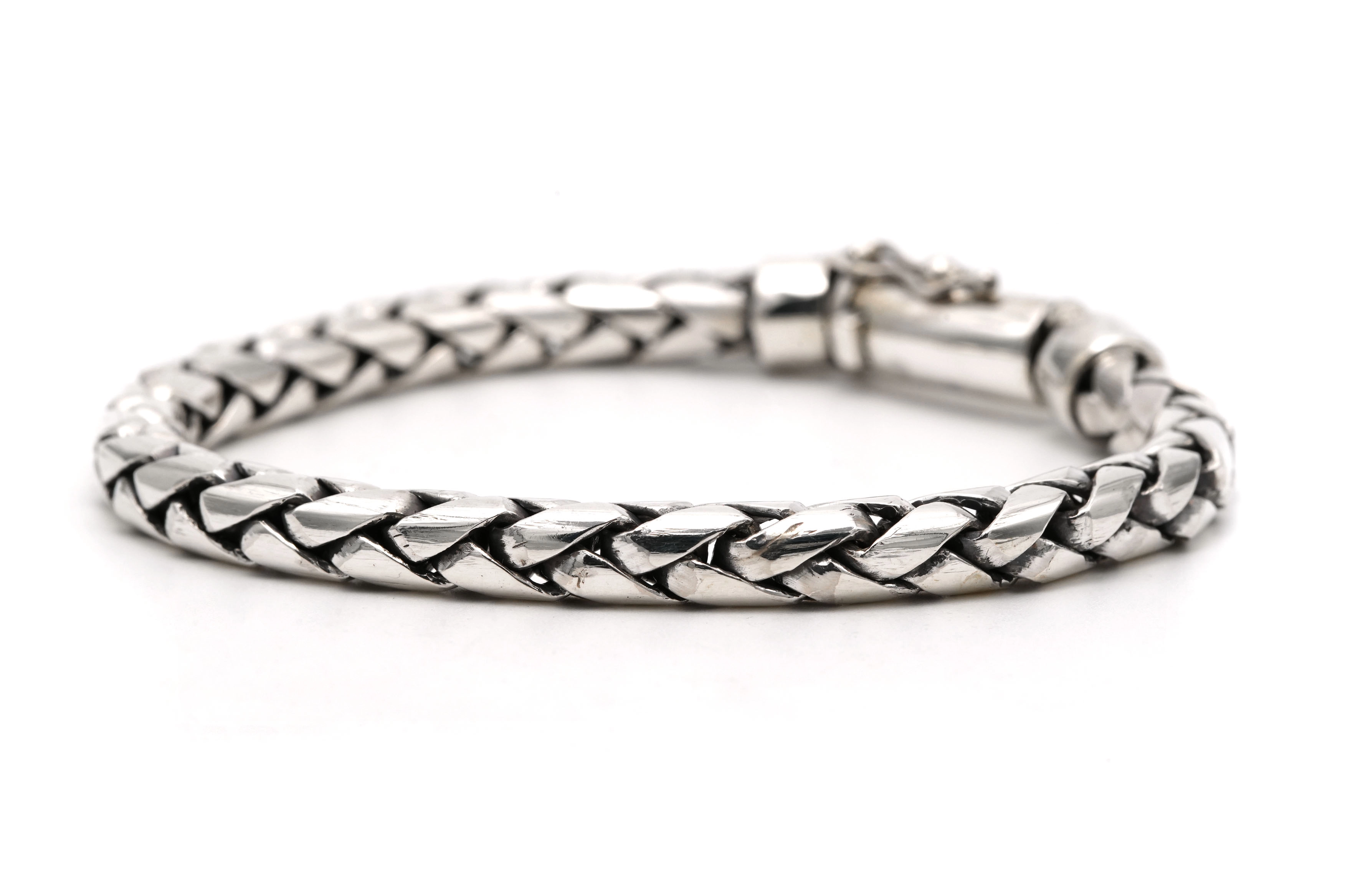Bracelet contemporain en argent 925 - - 3