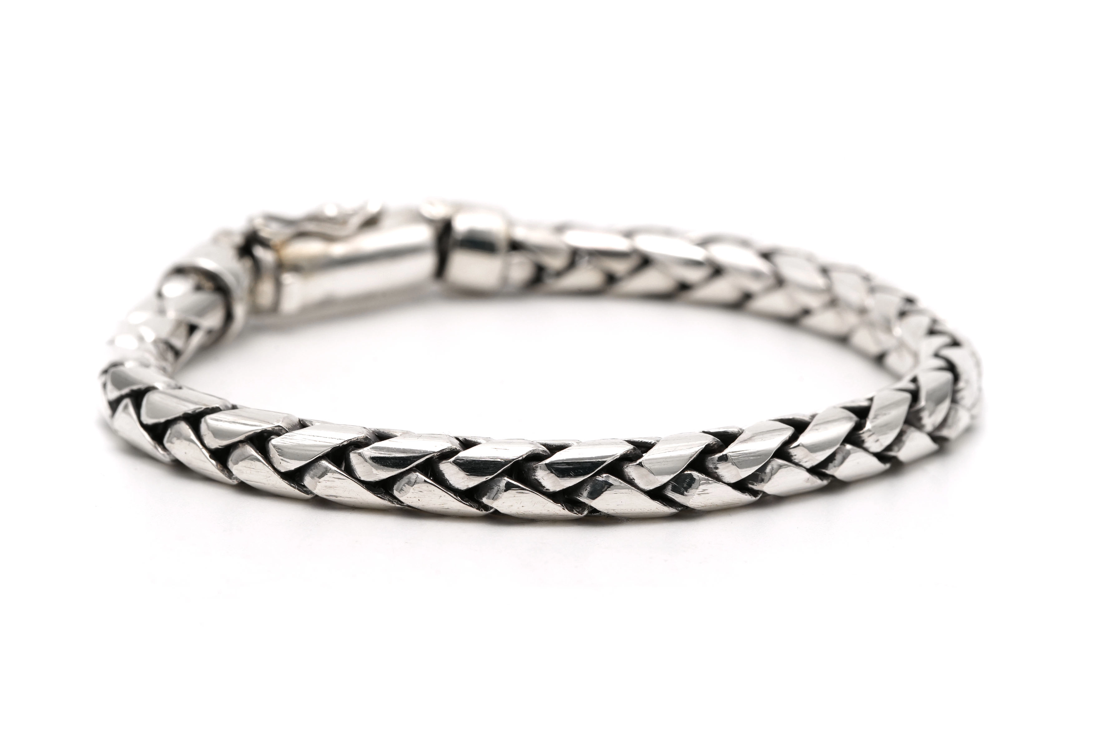 Bracelet contemporain en argent 925 - - 5