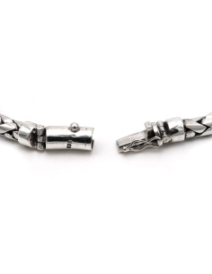 Bracelet contemporain en argent 925 - - 7