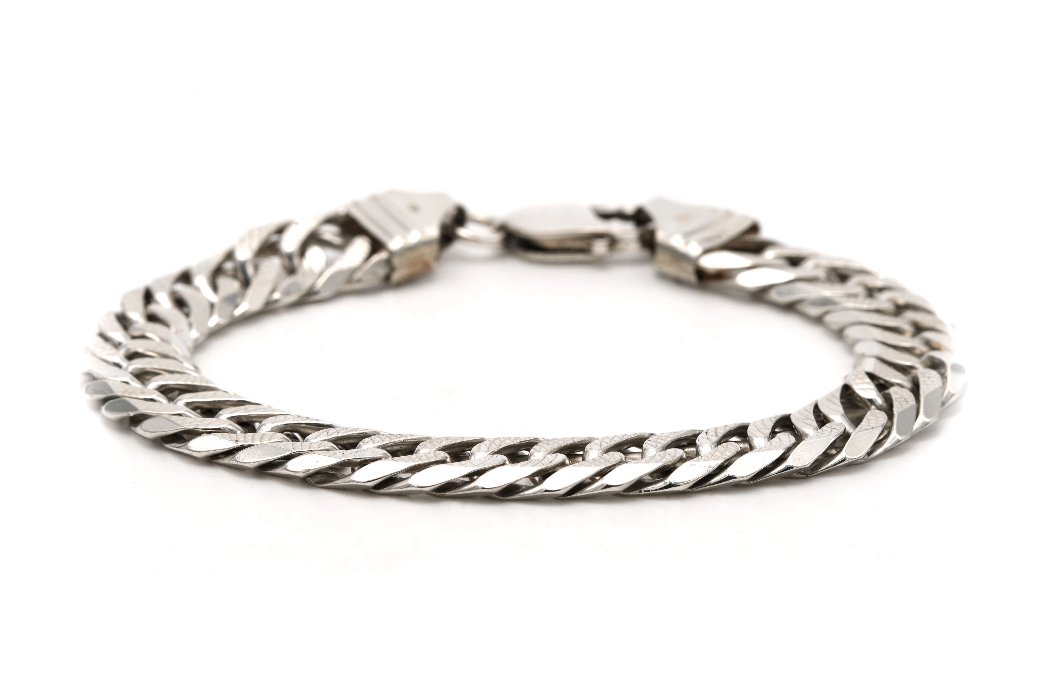 Bracelet contemporain en argent 925 - - 1