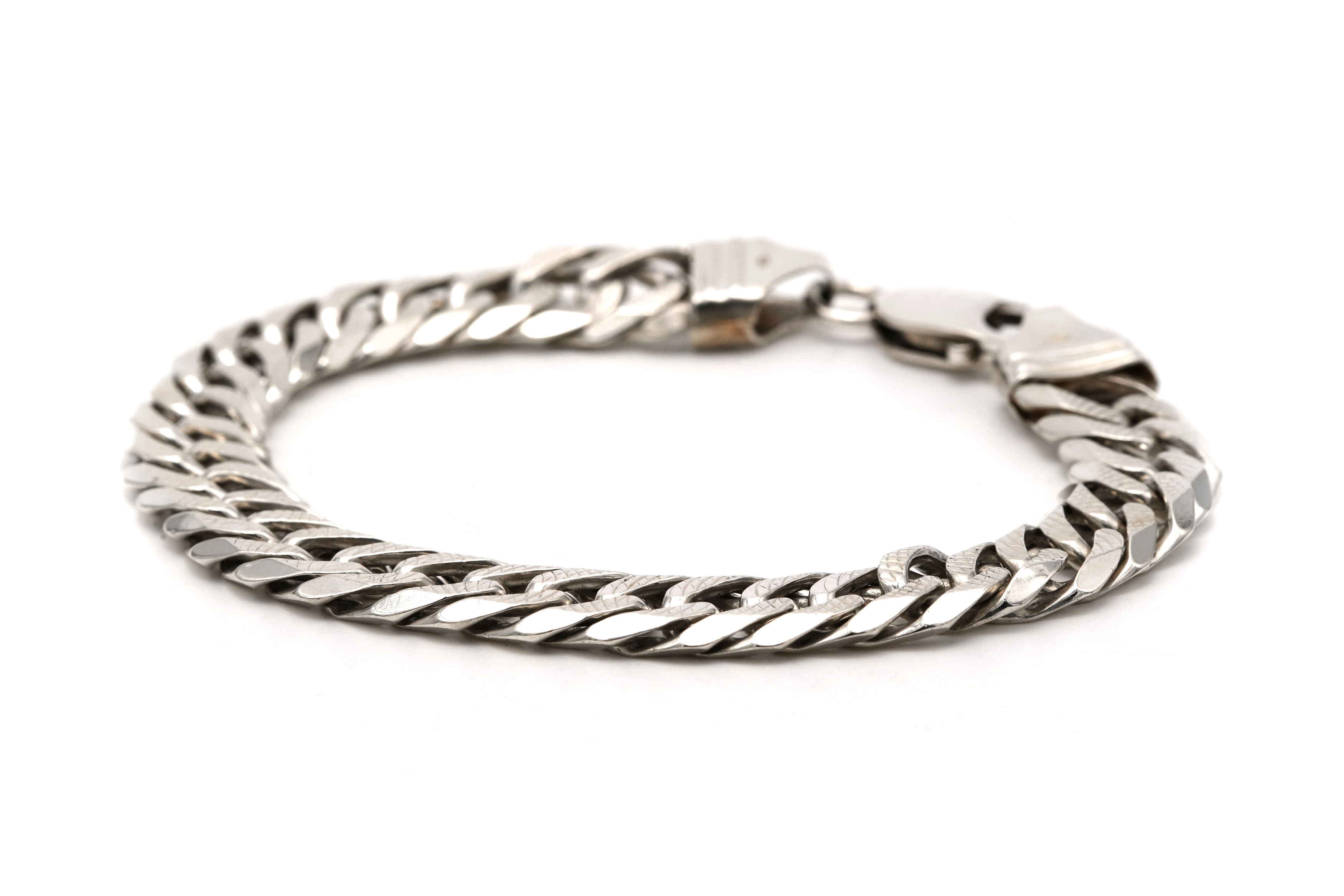 Bracelet contemporain en argent 925 - - 2