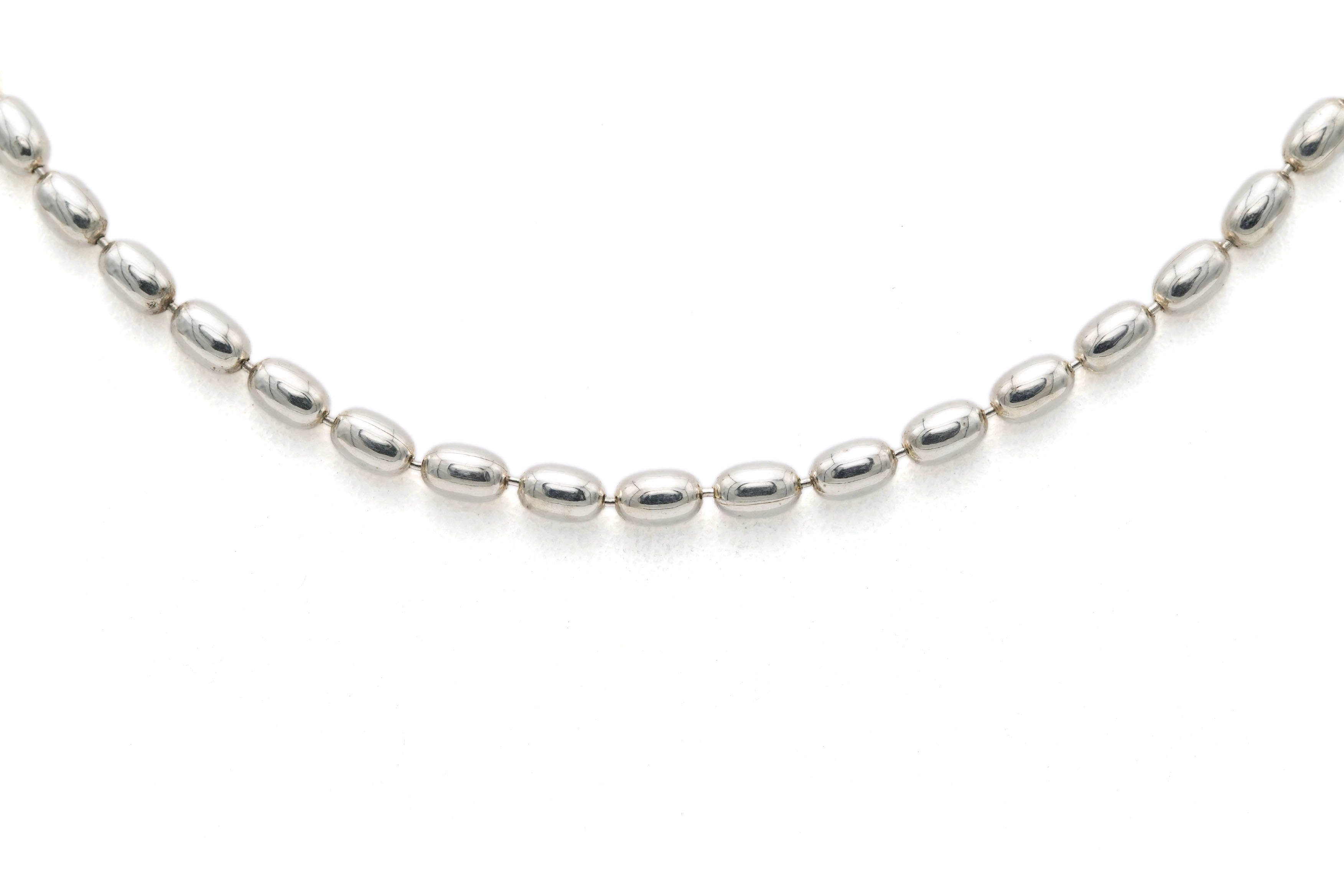 Collier contemporain en argent 925 - - 1