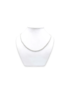 Collier contemporain en argent 925 - - 3