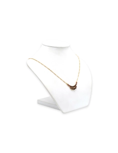 Collier en or jaune 18 carats serti de grenats - 5
