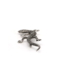 Broche Art Déco en argent 835 sertie de marcassites - - 3