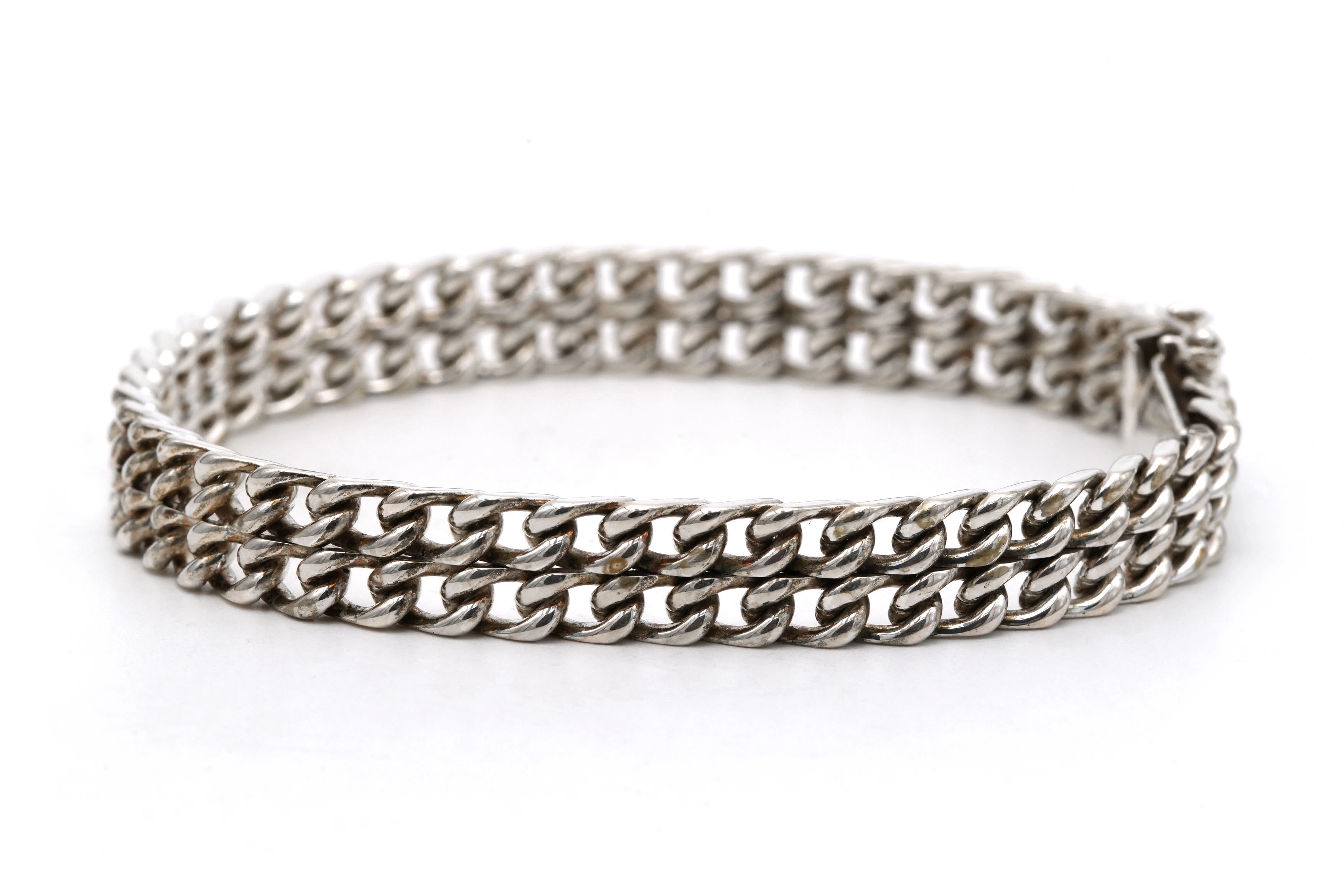 Bracelet contemporain en argent 800 - - 2