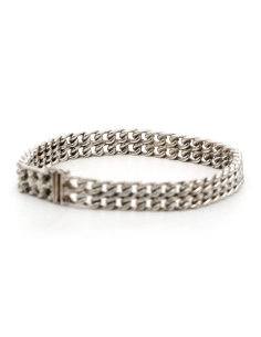 Bracelet contemporain en argent 800 - - 4