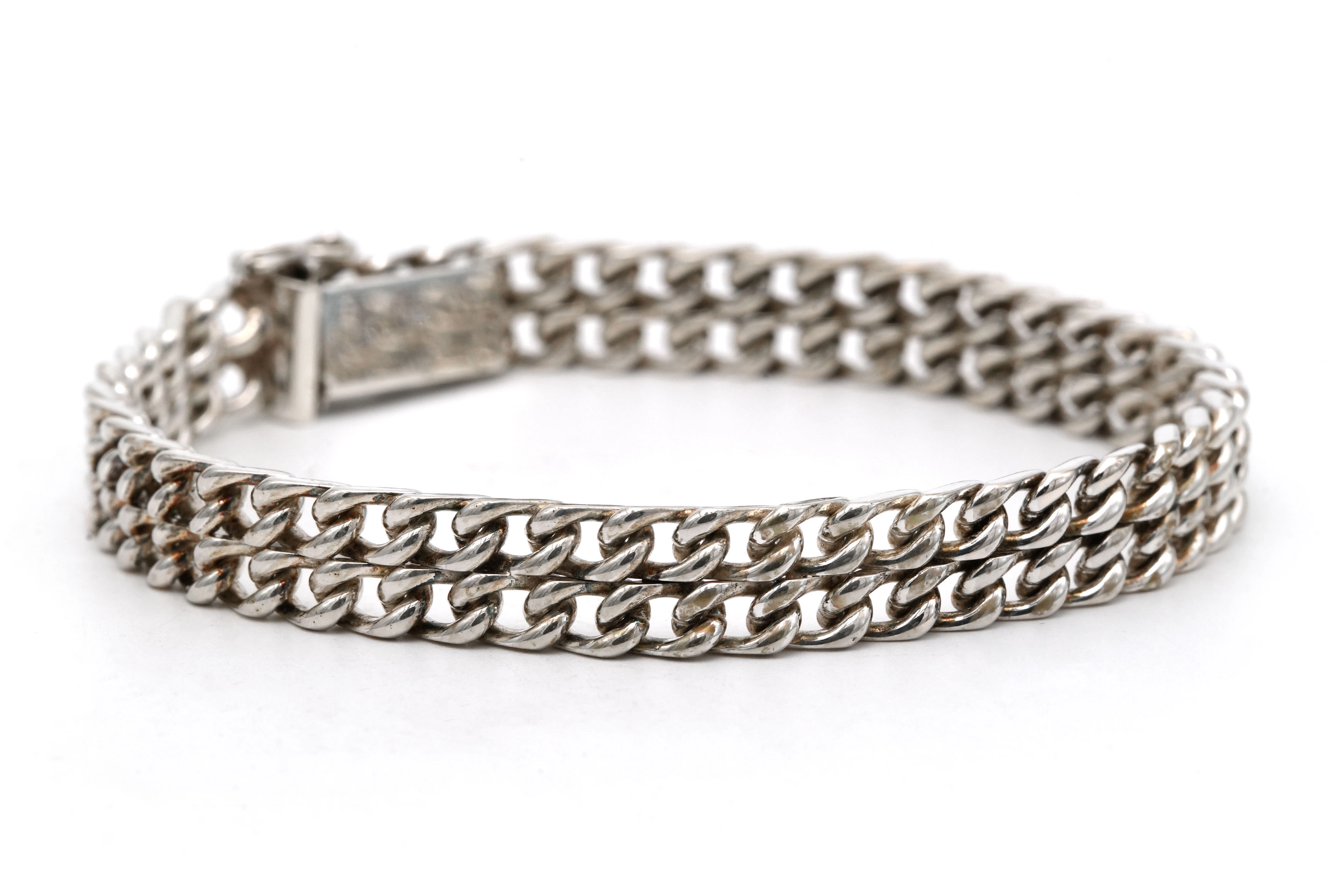 Bracelet contemporain en argent 800 - - 5