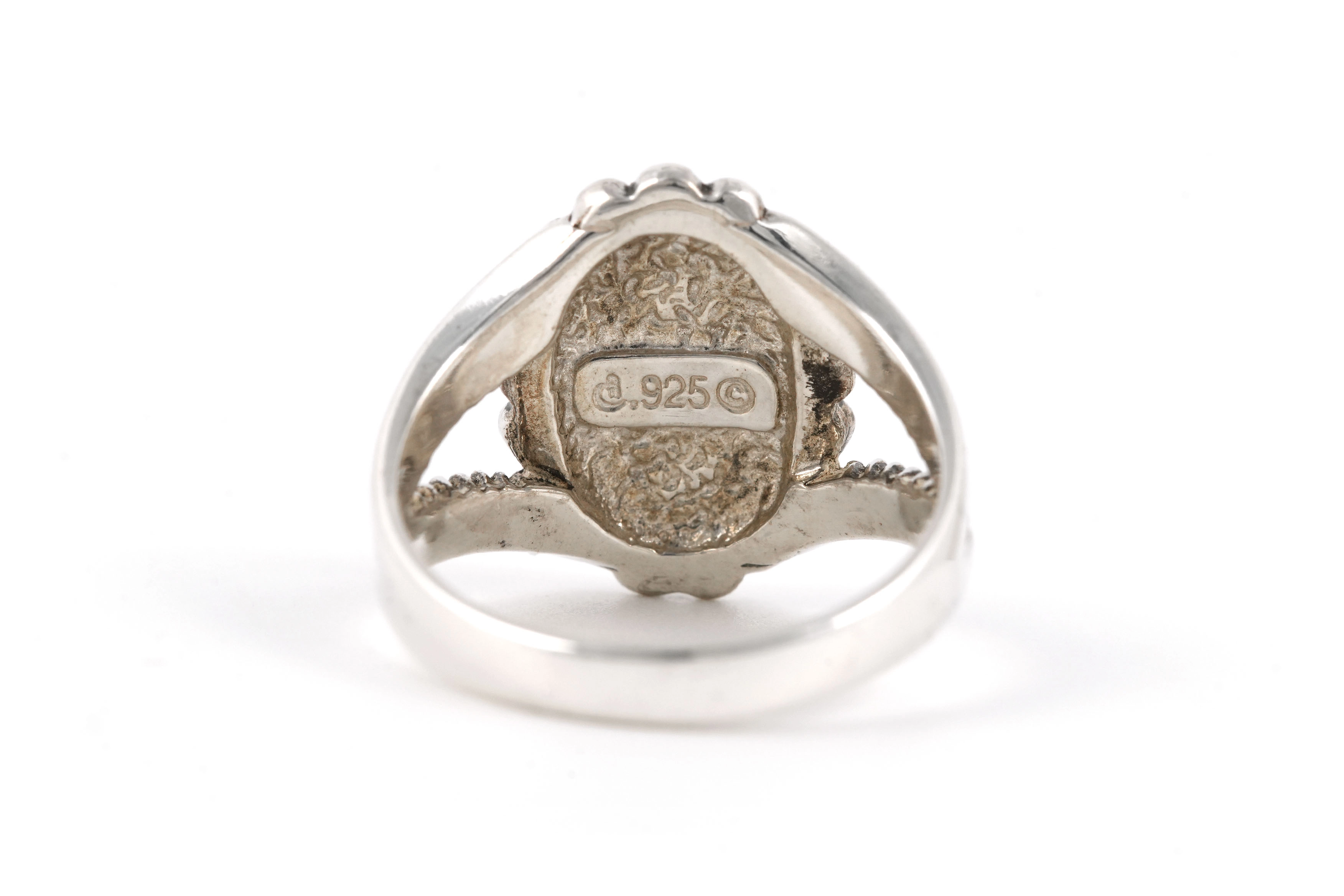Bague contemporaine Carolyn Pollack en argent 925 sertie d'émail - - 4