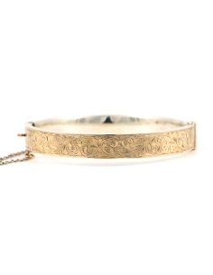 Bracelet Art Nouveau en argent - - 1