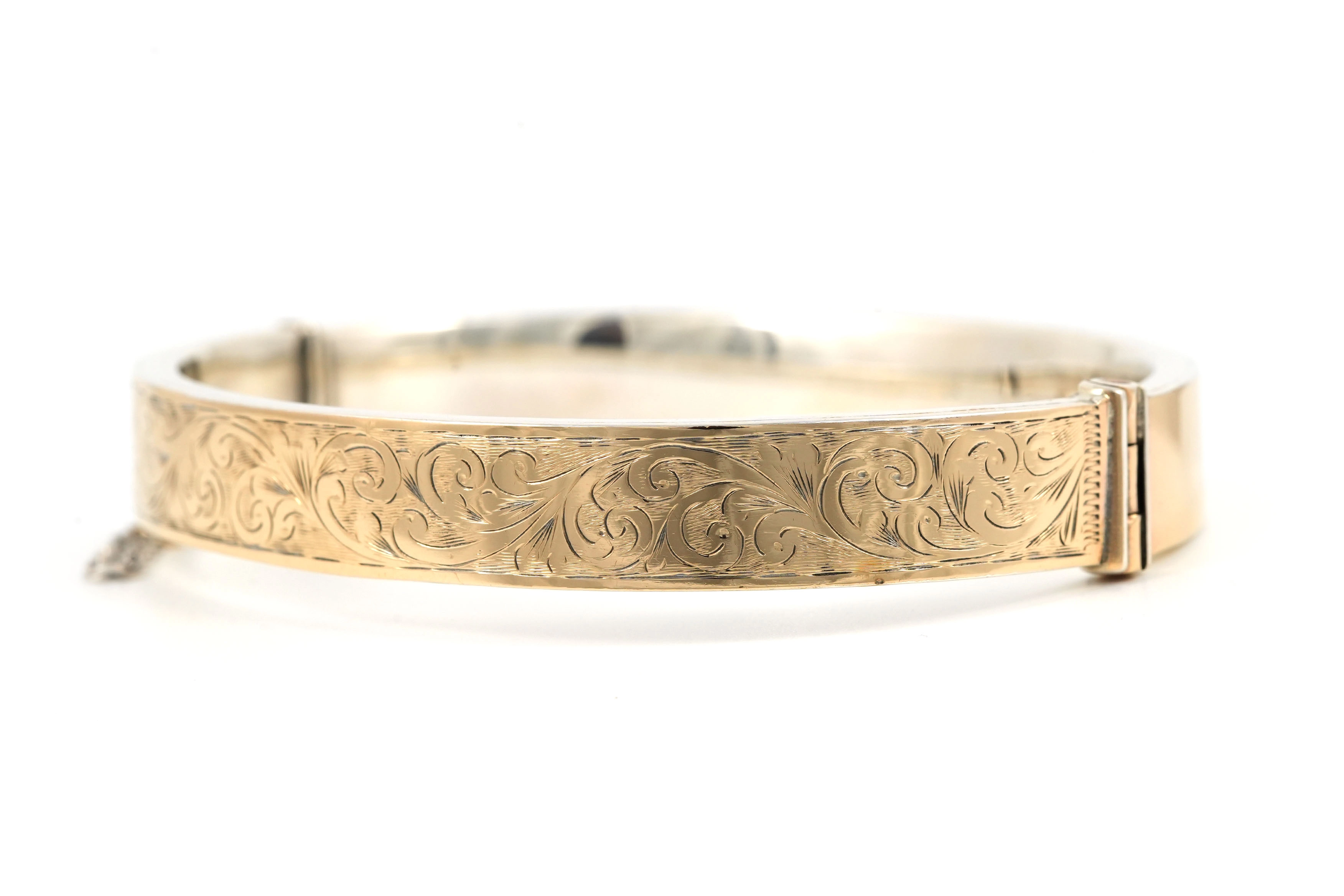 Bracelet Art Nouveau en argent - - 2