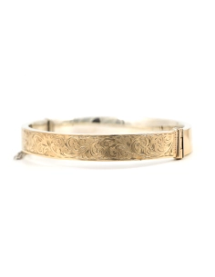 Bracelet Art Nouveau en argent - - 2