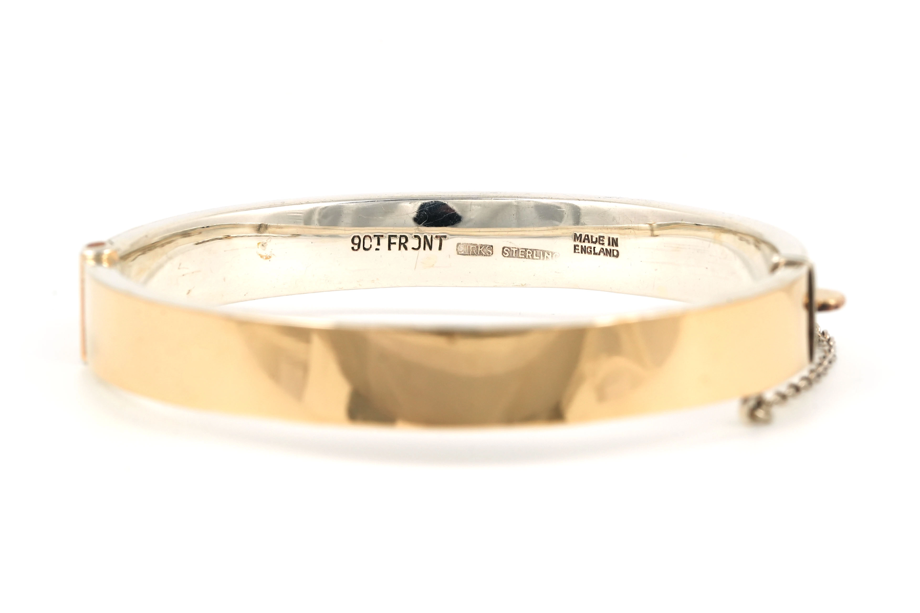 Bracelet Art Nouveau en argent - - 5