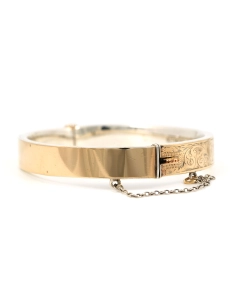 Bracelet Art Nouveau en argent - - 6