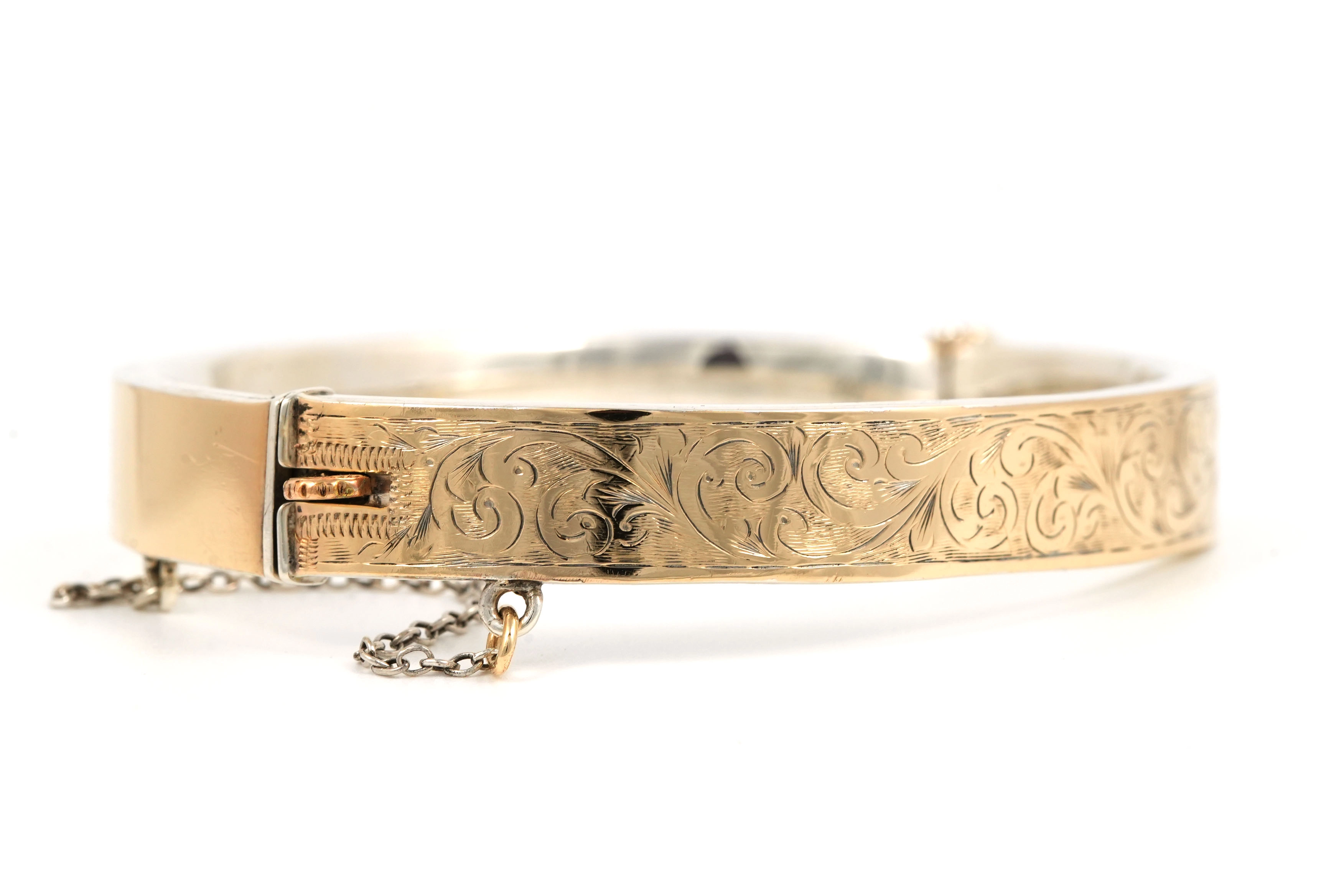 Bracelet Art Nouveau en argent - - 7