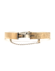 Bracelet Art Nouveau en argent - - 8
