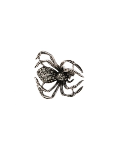Broche Art Déco en argent 835 sertie de marcassites - - 2