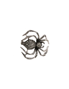 Broche Art Déco en argent 835 sertie de marcassites - - 6